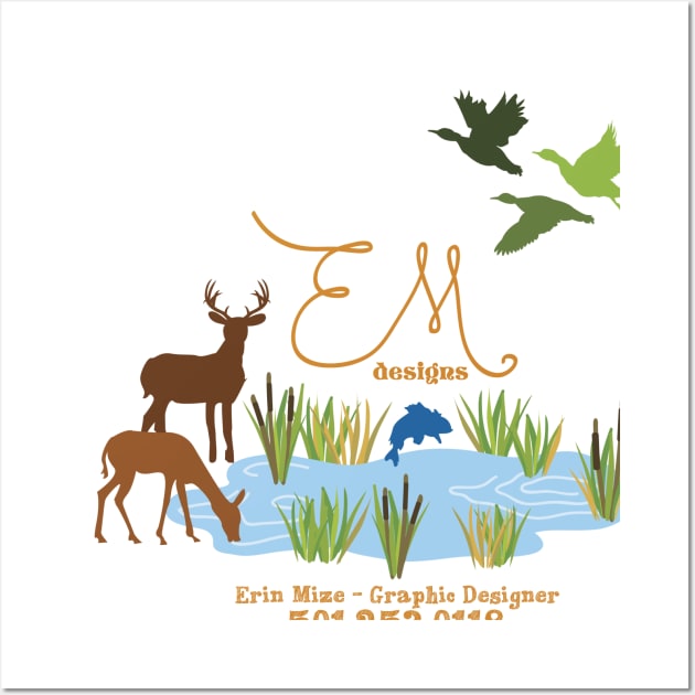 Erin Mize Designs Great Outdoors Wall Art by erinmizedesigns